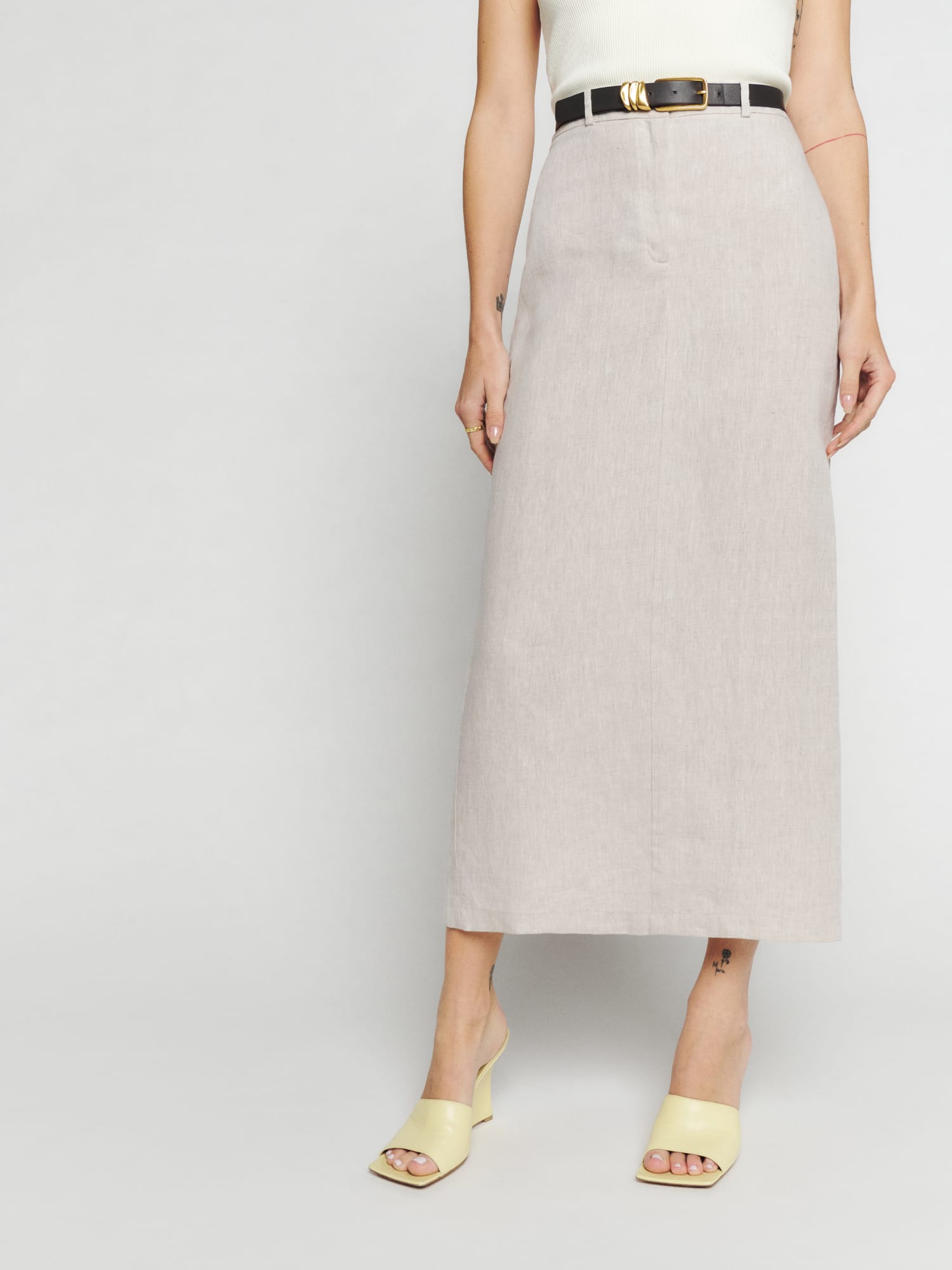 Gia Linen Skirt