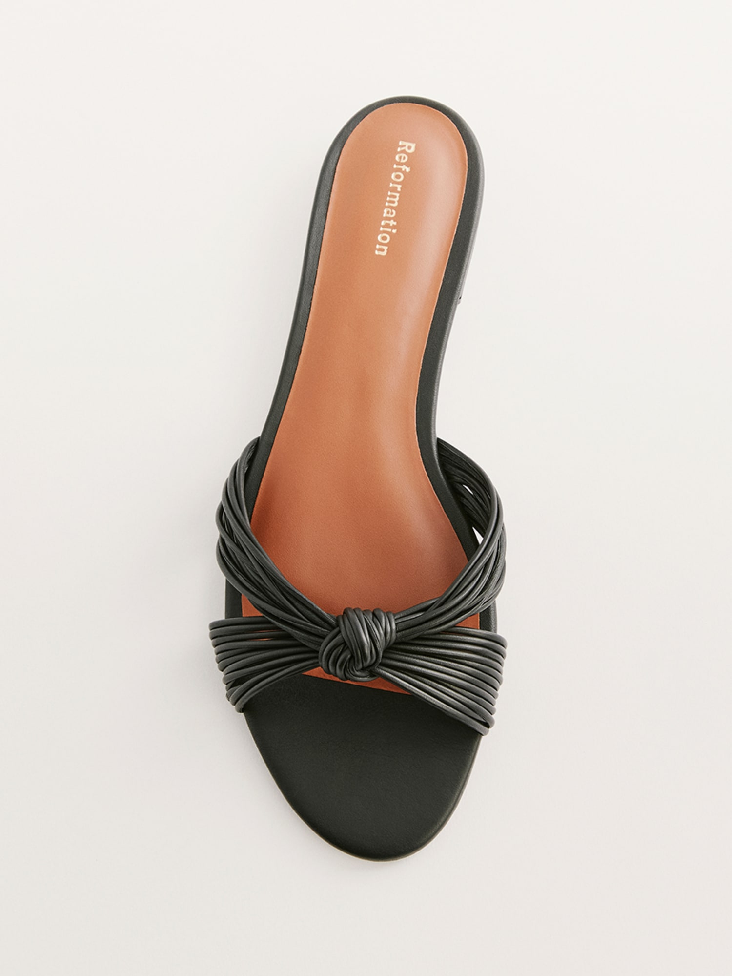 Knot sandals flat clearance