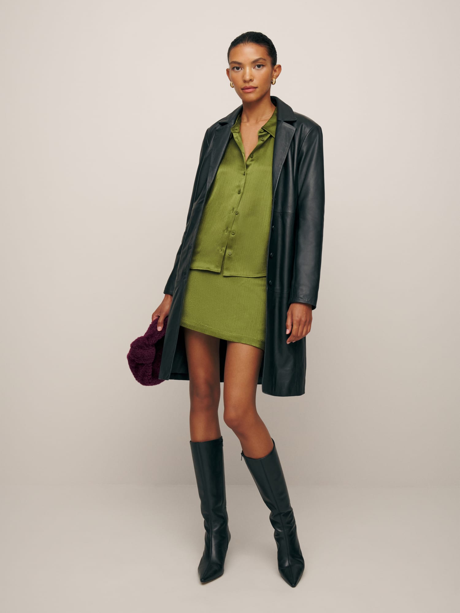 Veranda Satin Skirt