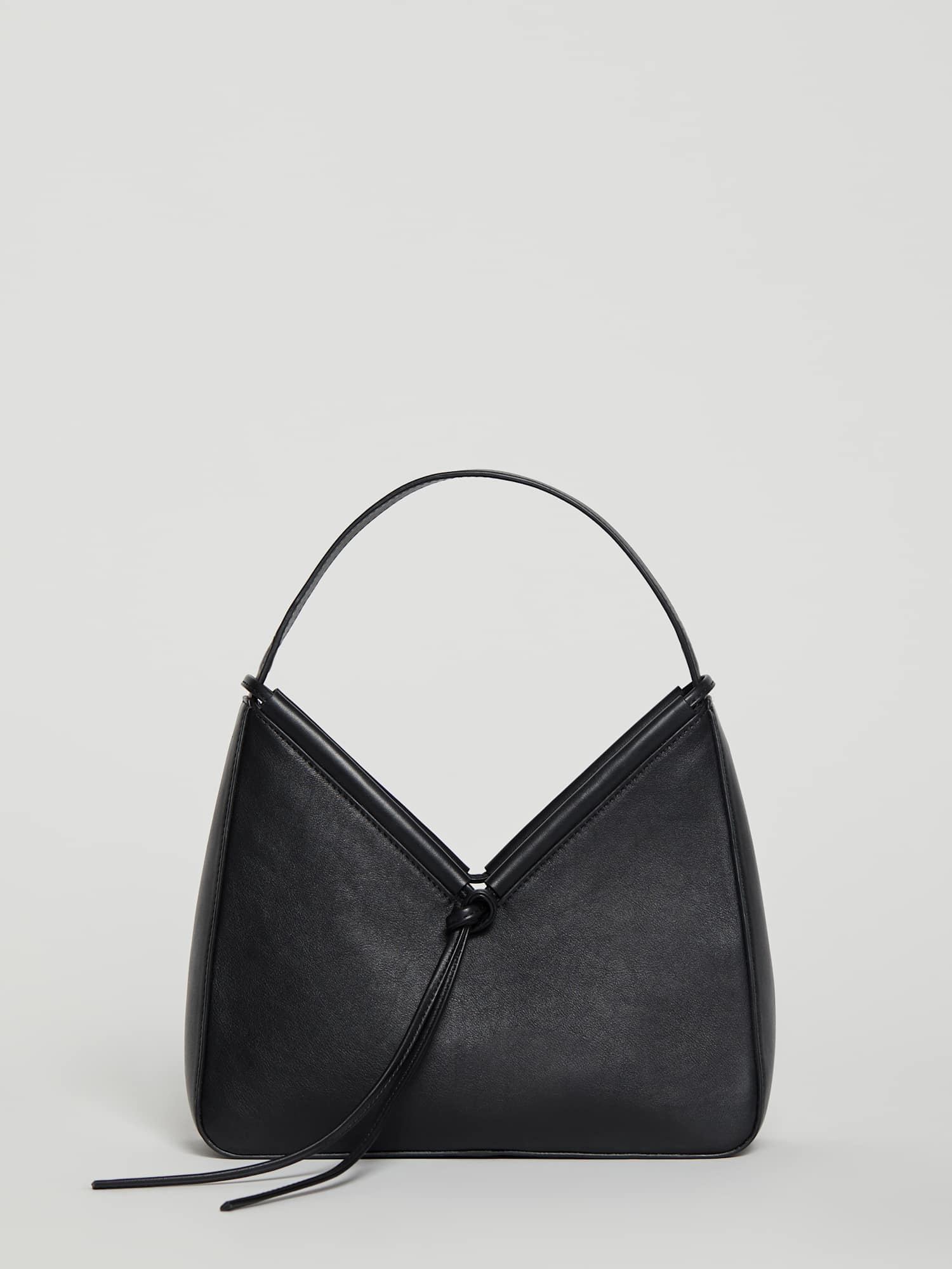 Black Leather Medium shoulder bag