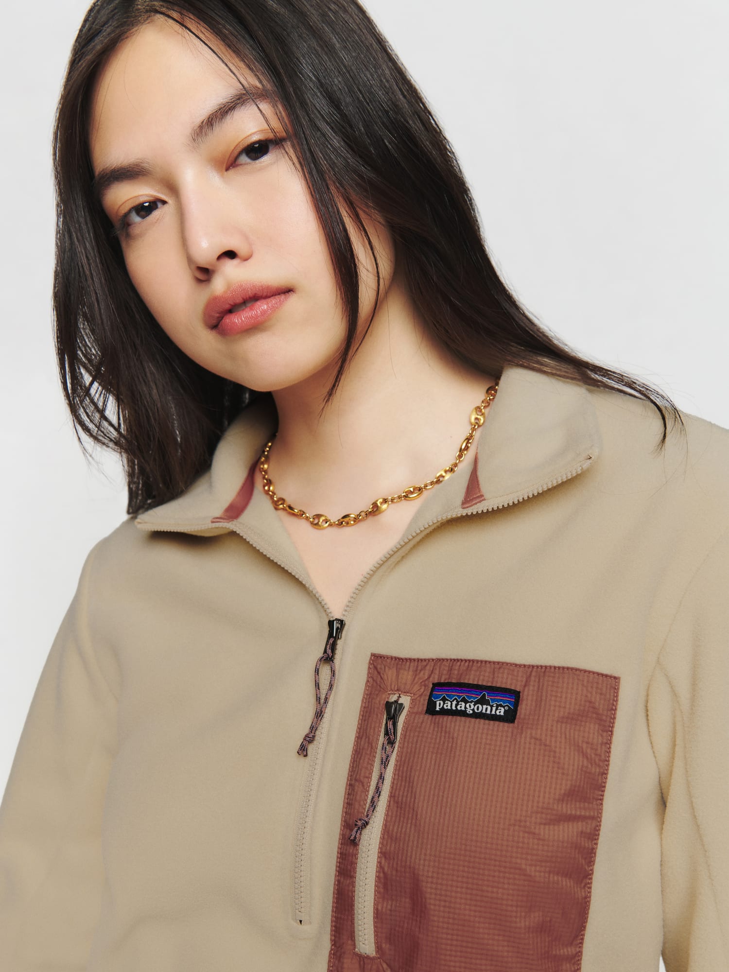 Patagonia W S Microdini Half Zip Pullover
