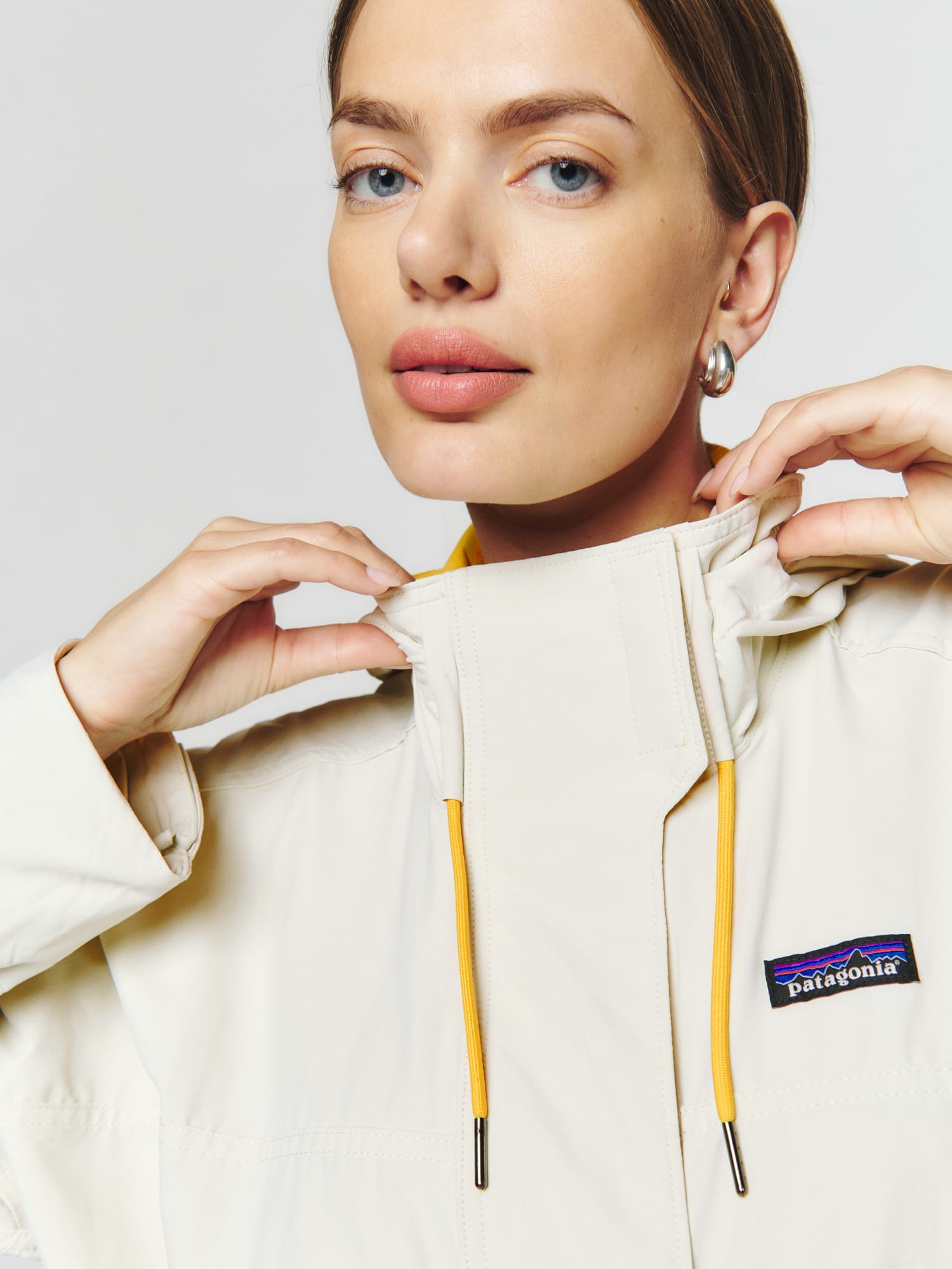Patagonia white womens jacket sale