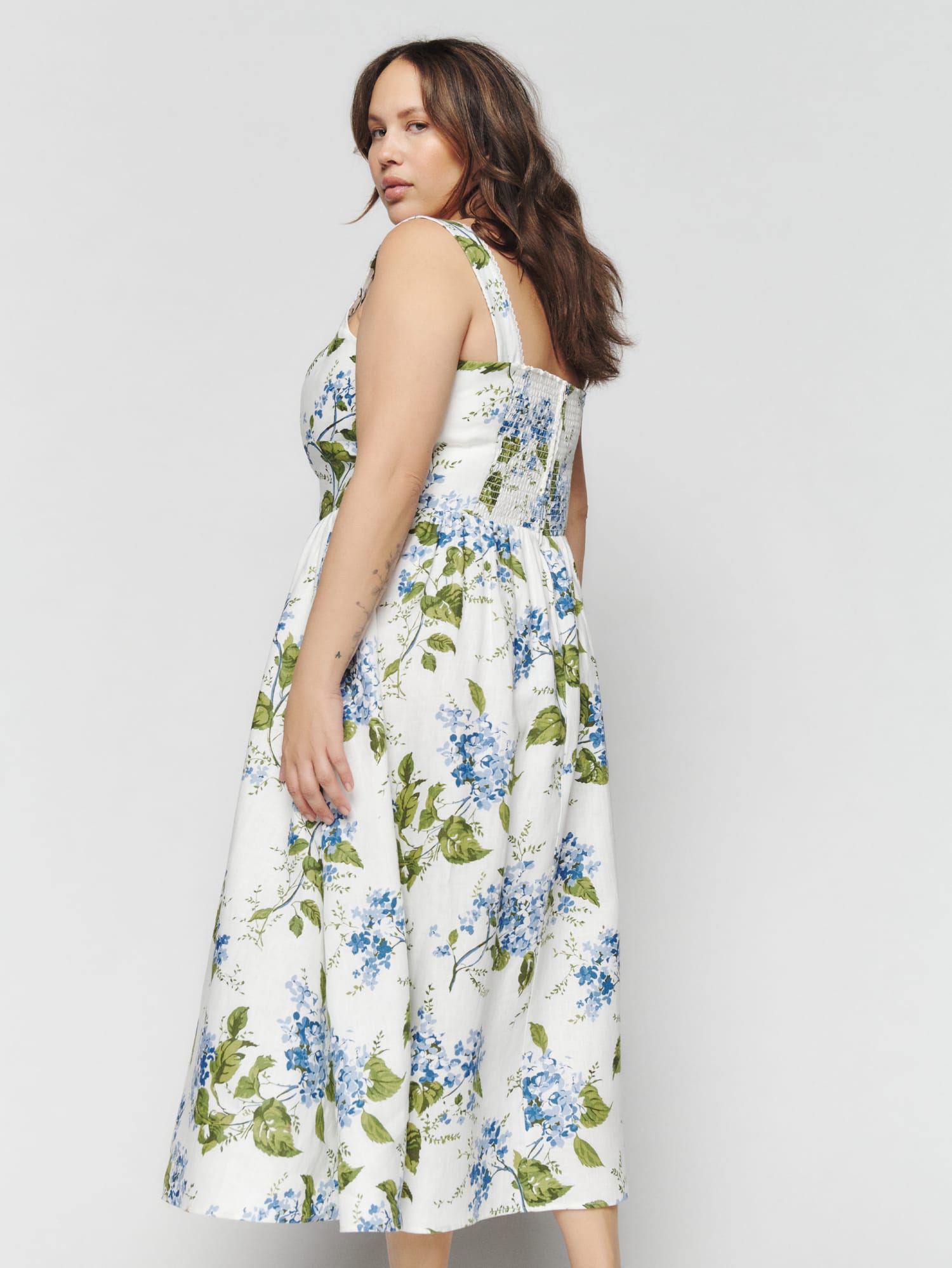 Plus Size Floral Bustier Dress And Cardigan Set – Pluspreorder
