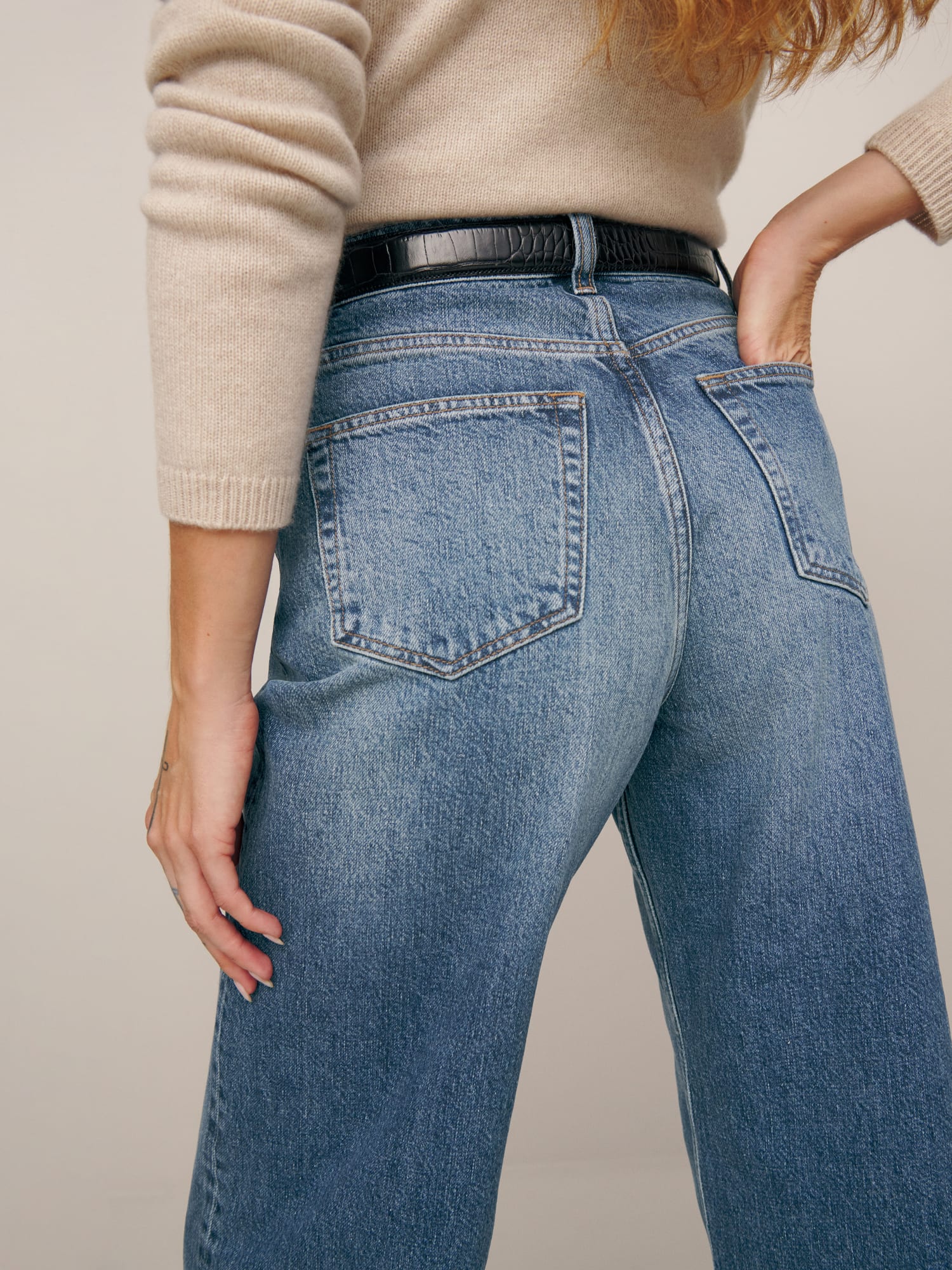 Reformation crop jeans hotsell