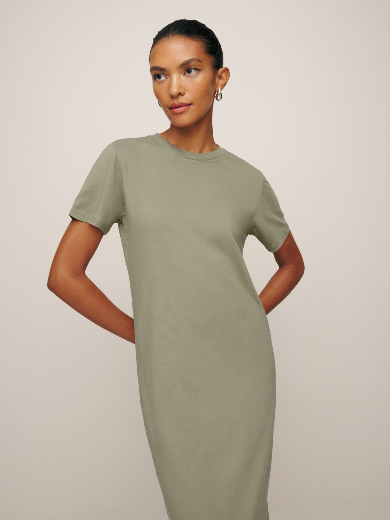 Reformation t shirt dress 2025