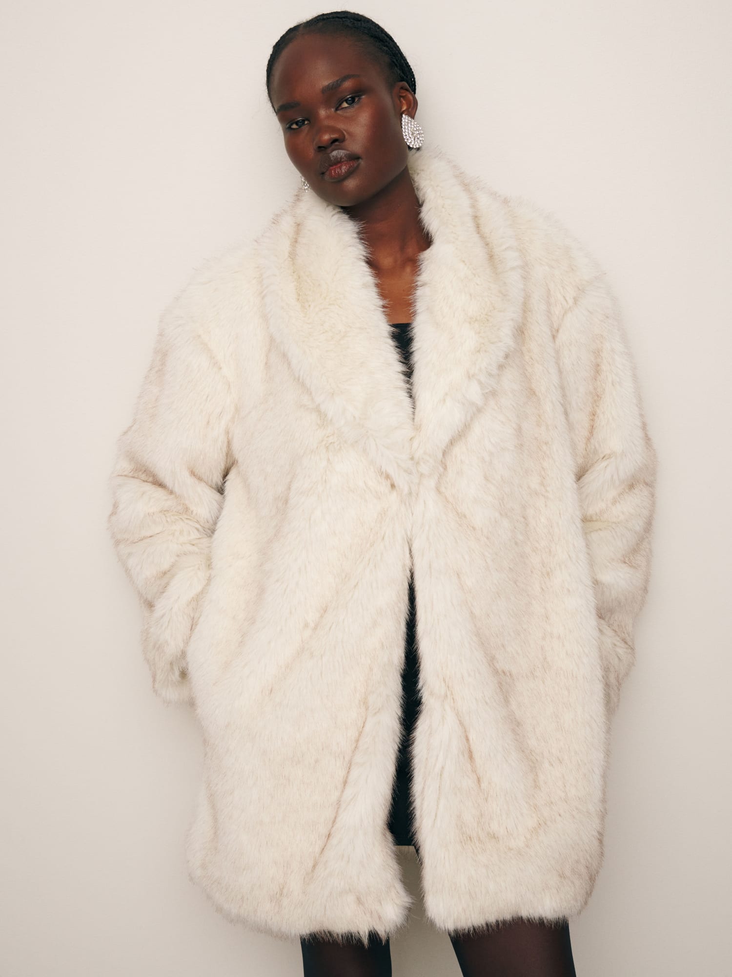 Reformation fur jacket online