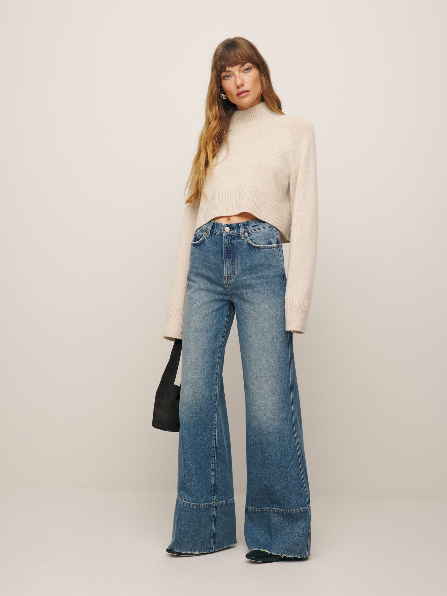 Penney High Rise Relaxed Flare Jeans