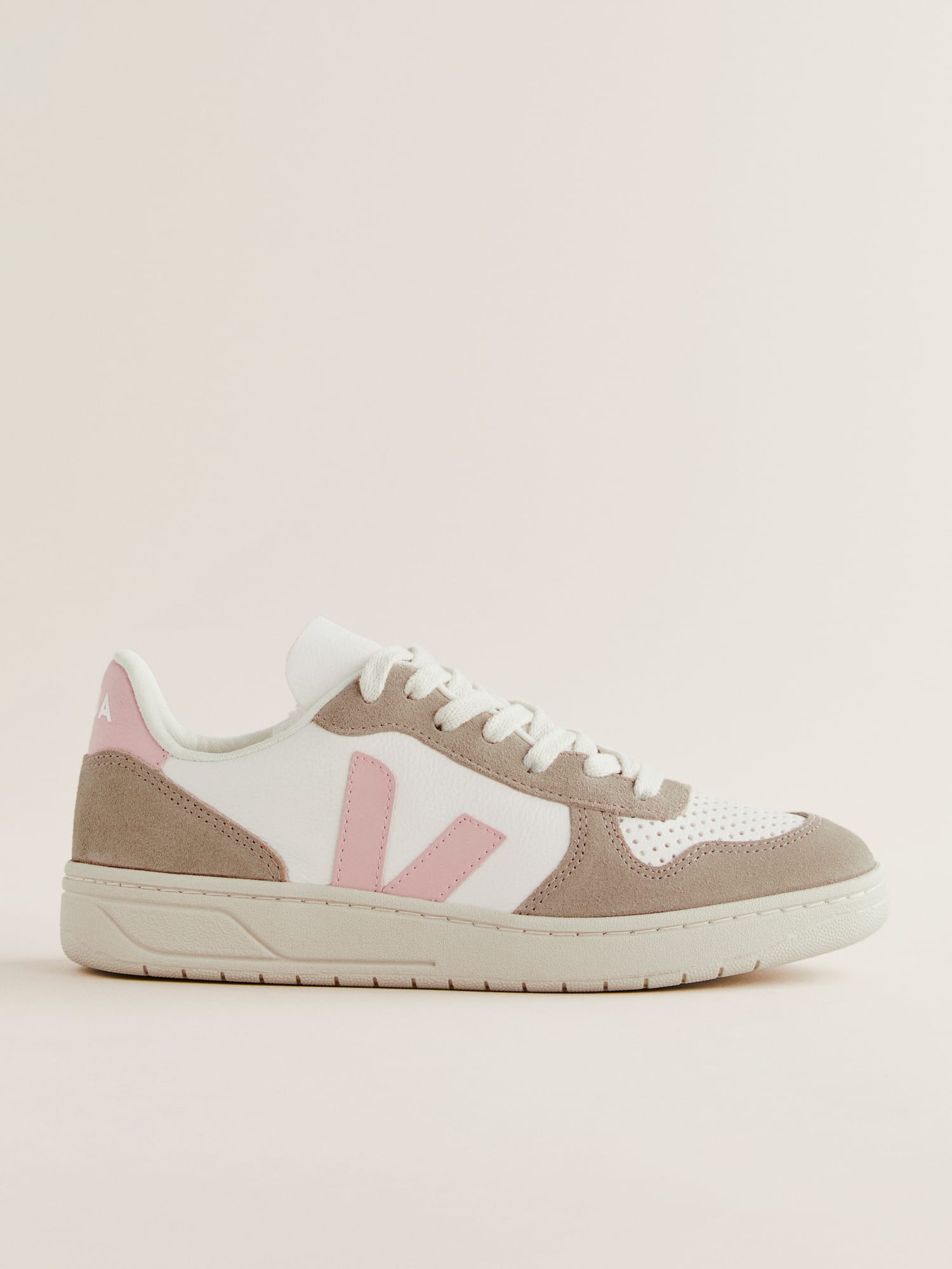 Veja V-10 Leather Sneaker - Sustainable Shoes | Reformation