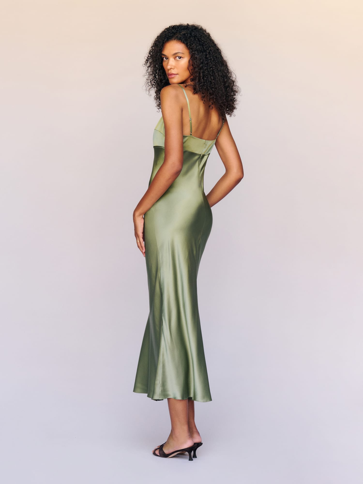 Sleeveless silk dress sales