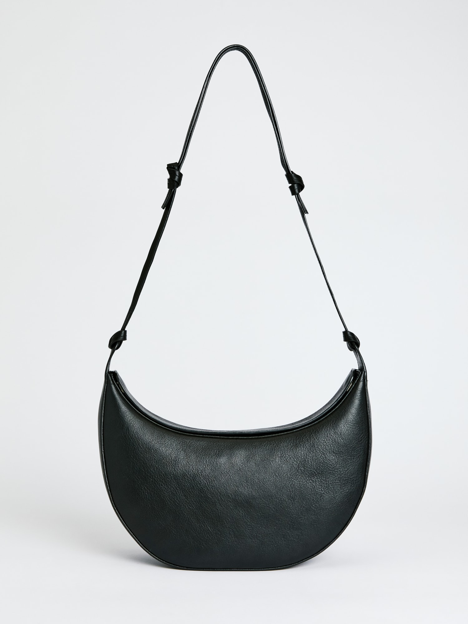 Crossbody Bag BANANA Black Shoulder Bag Soft Big Pouch Bag -  UK