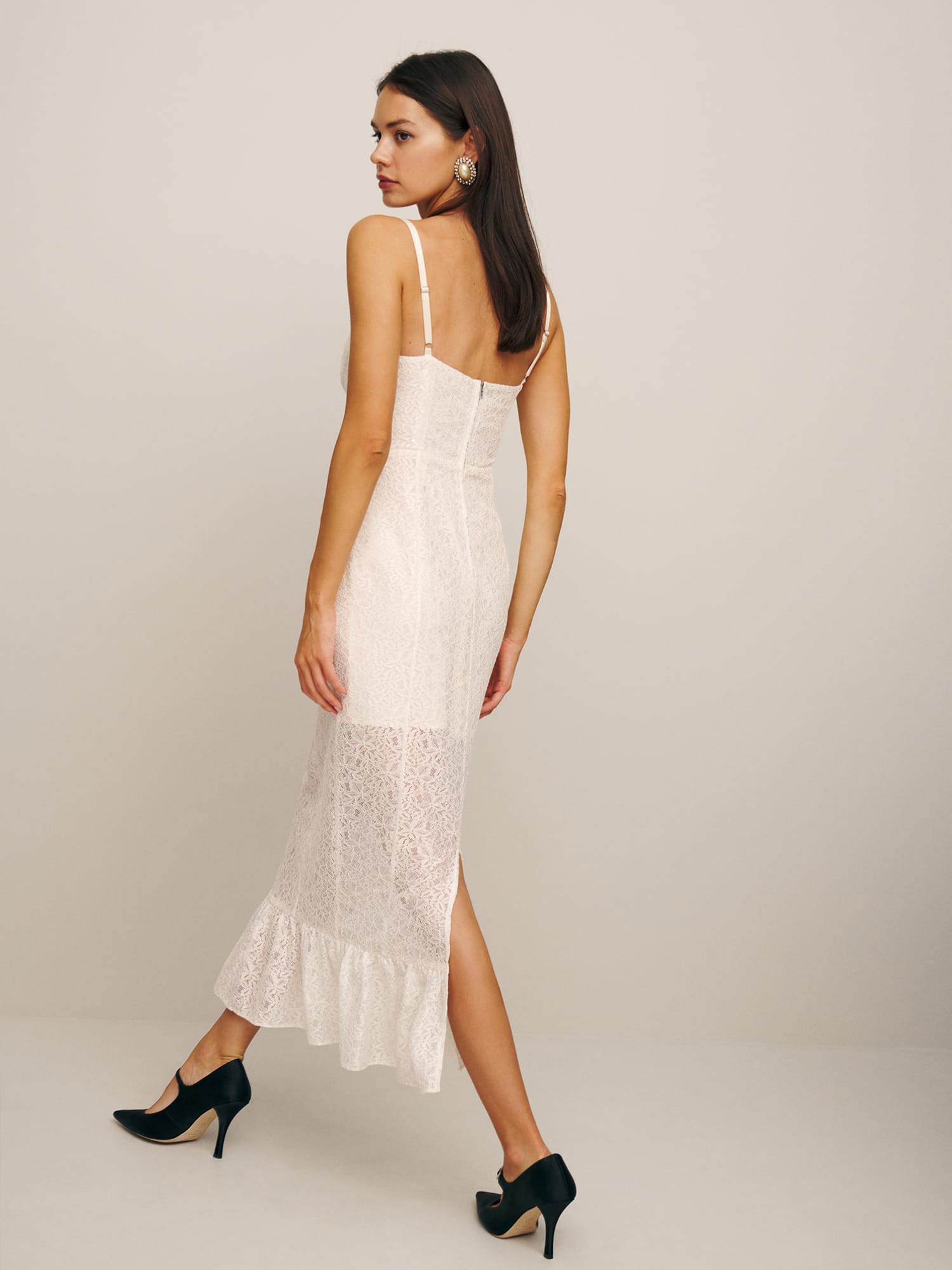 Reformation lace dress online