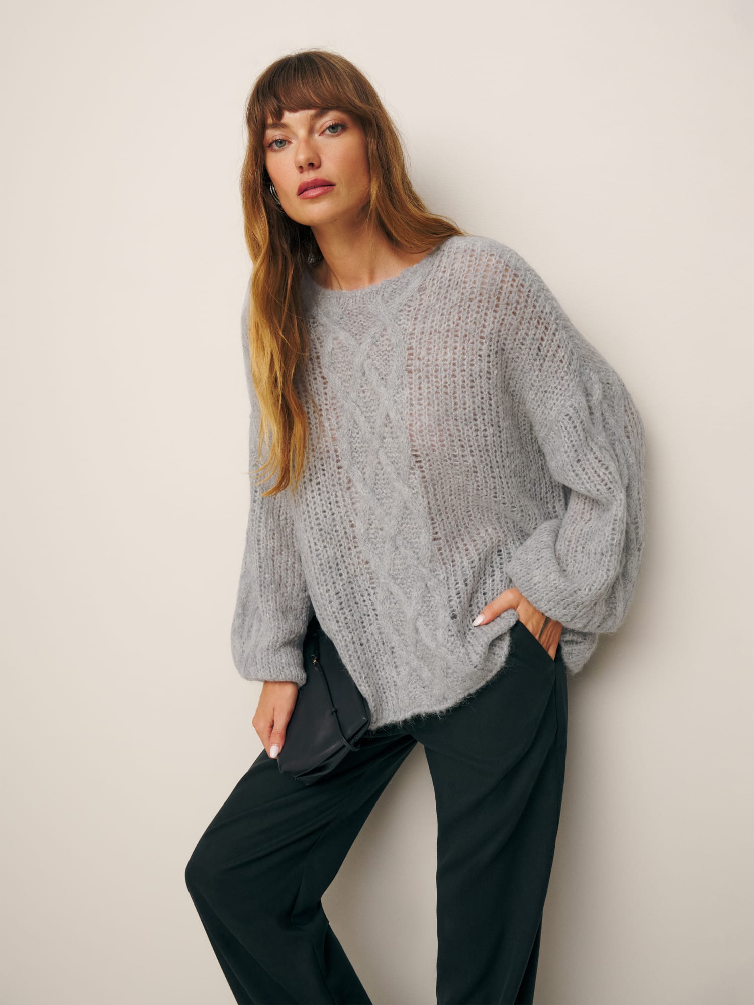Reformation alpaca 2024 sweater