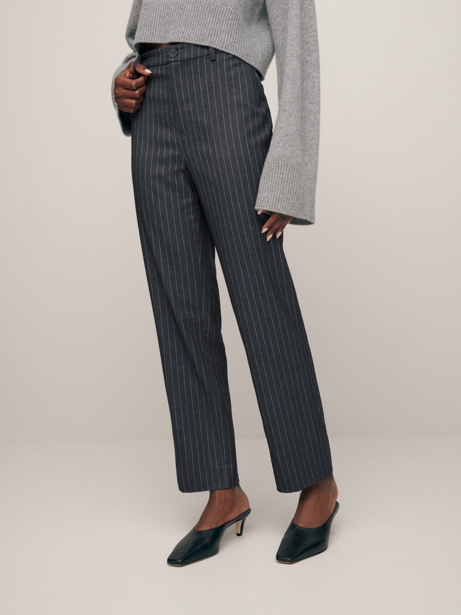 Reformation striped pants sales