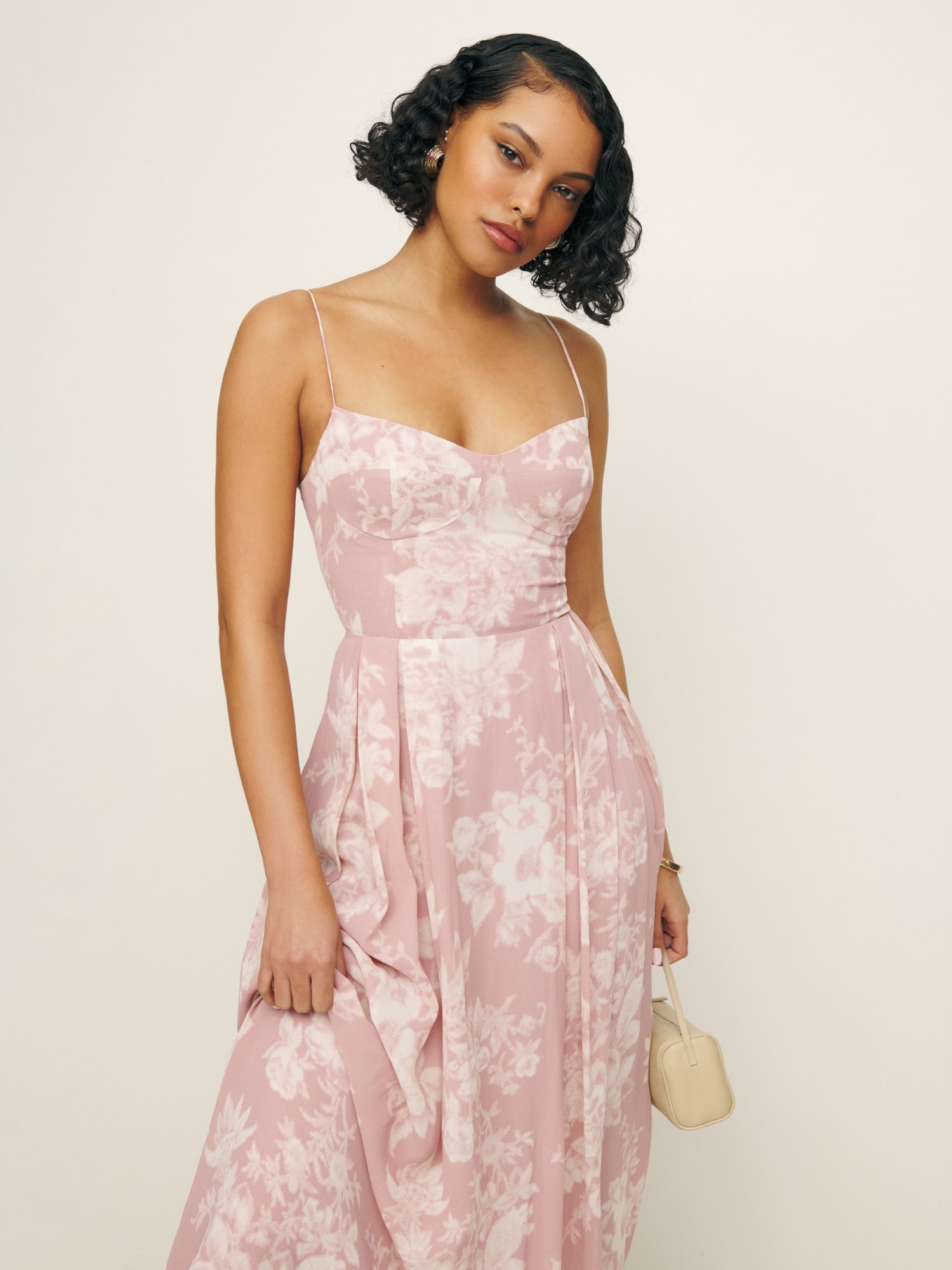 Reformation blush cheap dress