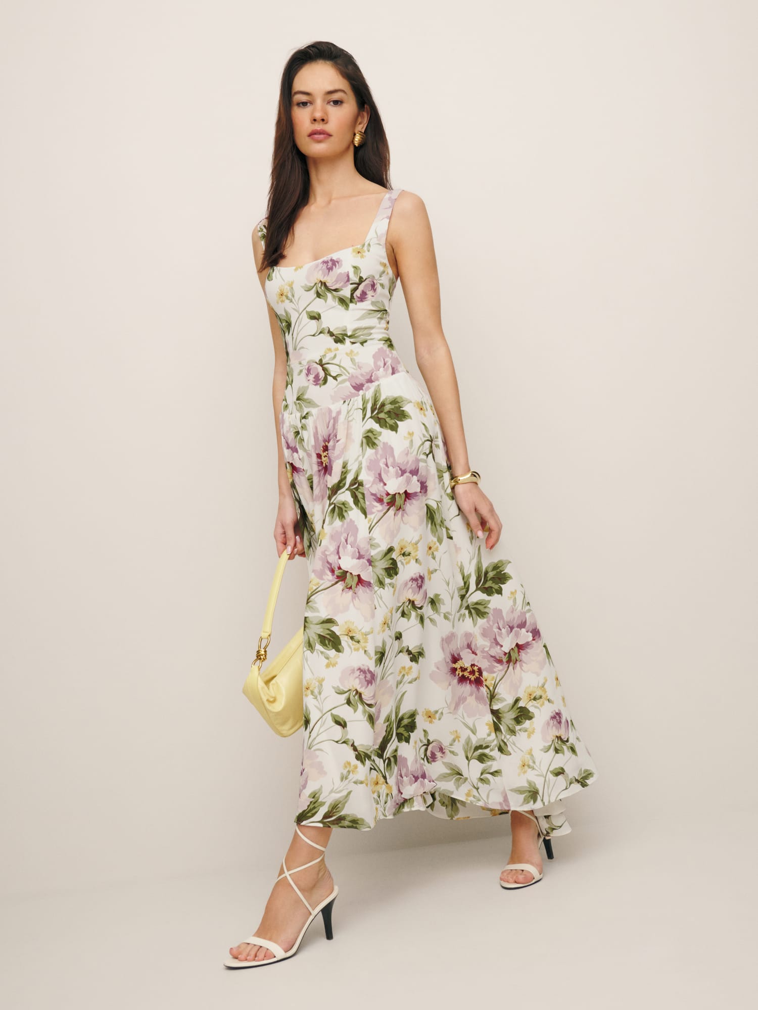 Kallie jacquard outlet maxi dress