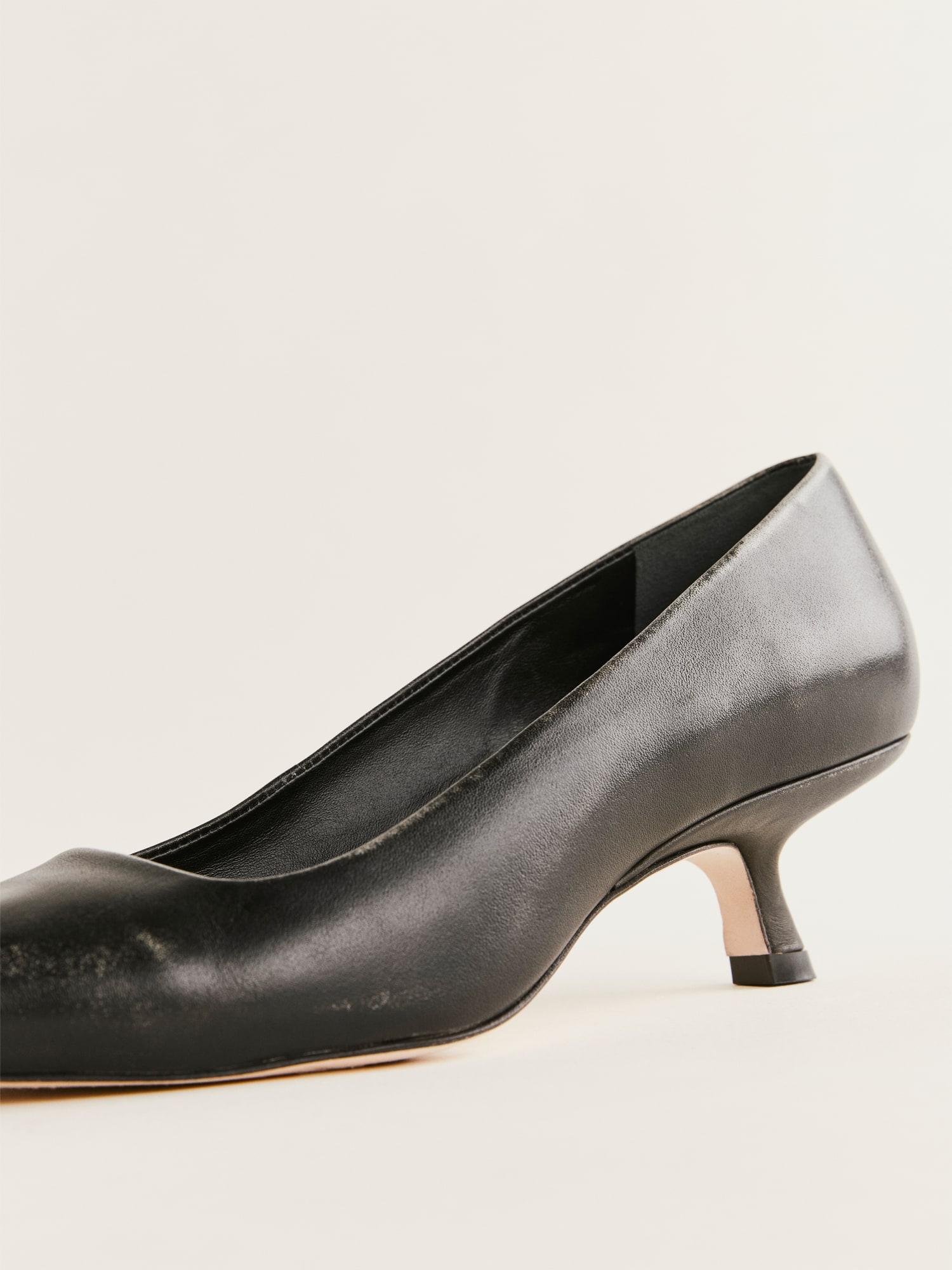 Nicki Kitten Heeled Pump Sustainable Shoes Reformation