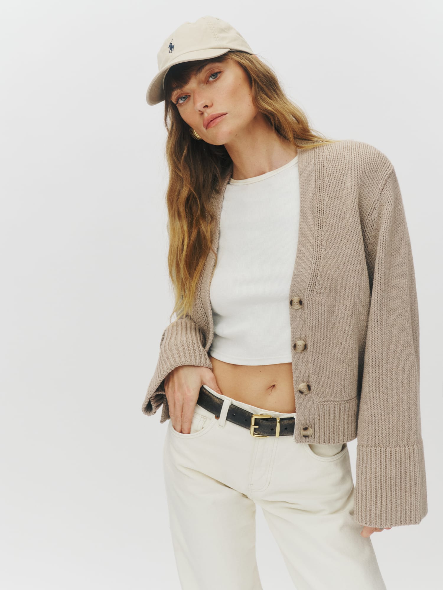 Nala Cotton Cashmere Cardigan - Sustainable Sweaters | Reformation