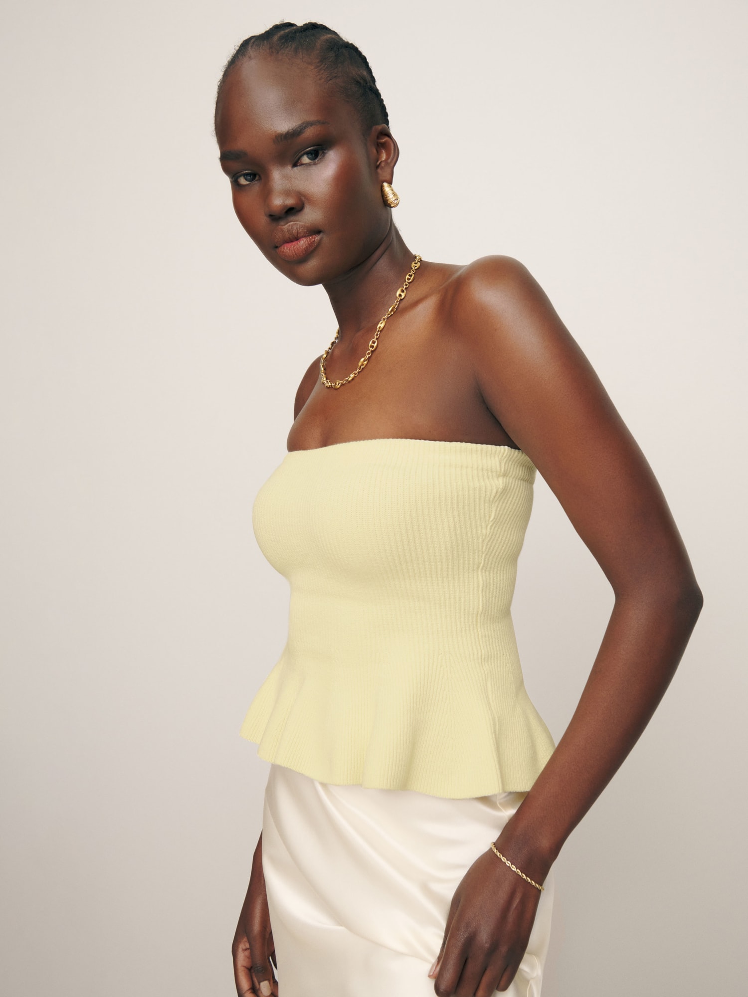 Strapless sweater cheap