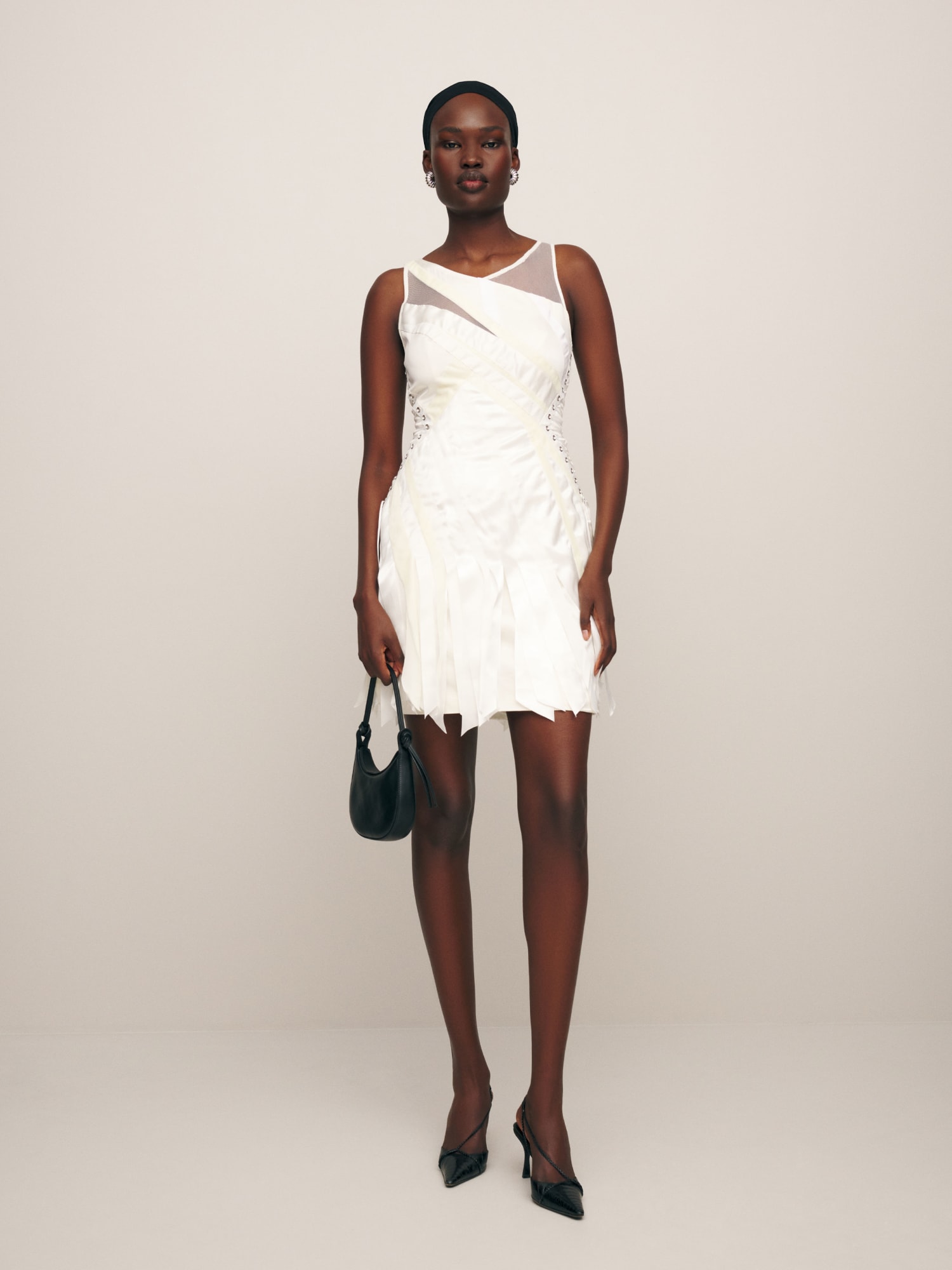 Reformation fringe sale dress
