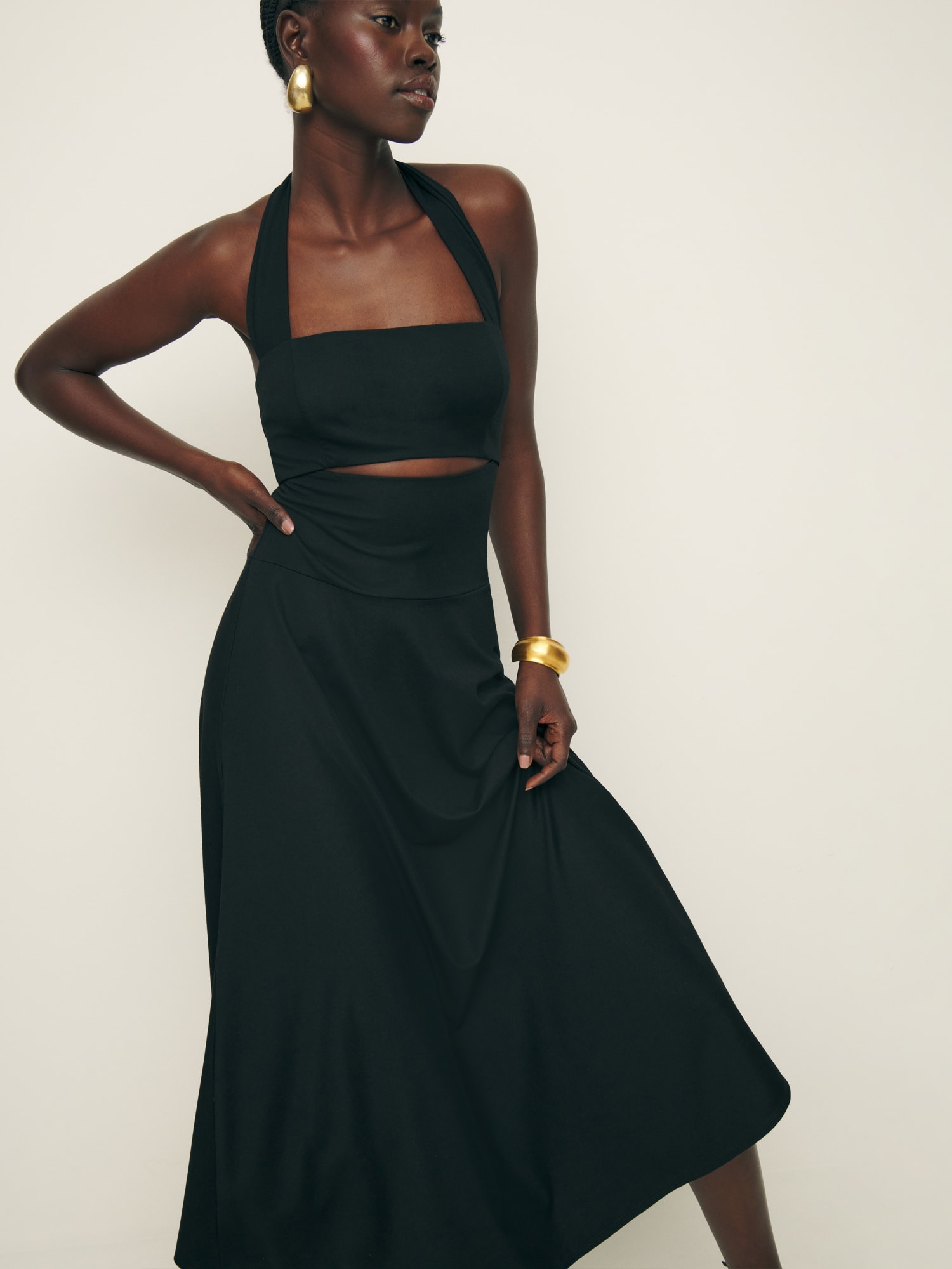 Black clearance gown sleeveless