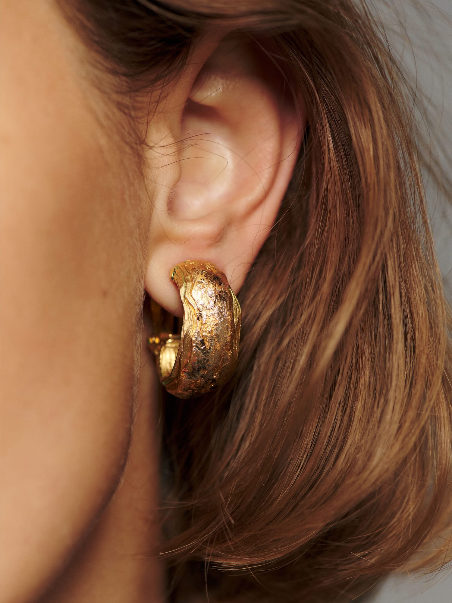 Ysl store hoop earrings