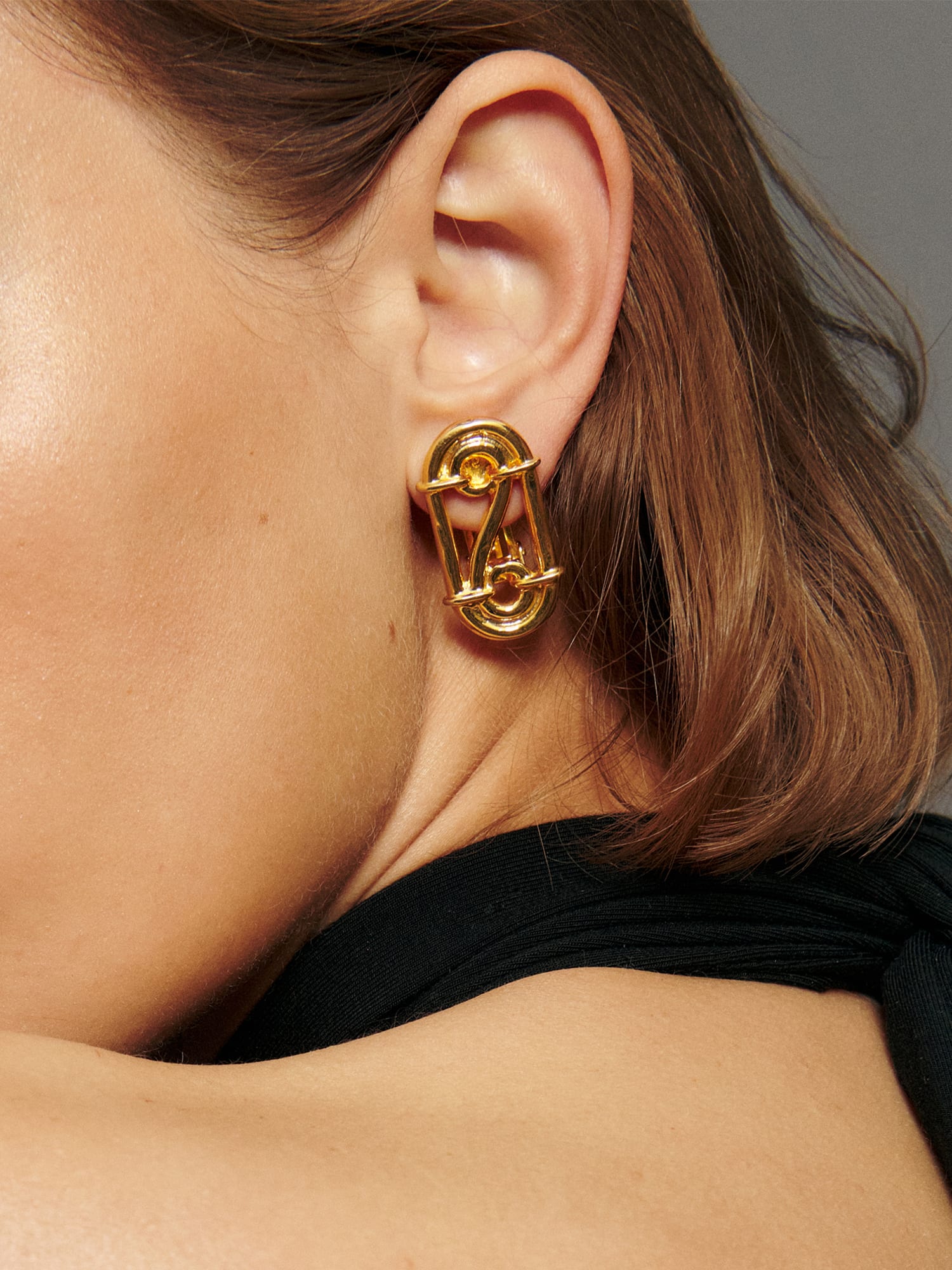 Vintage Celine Earrings Sustainable Vintage Reformation