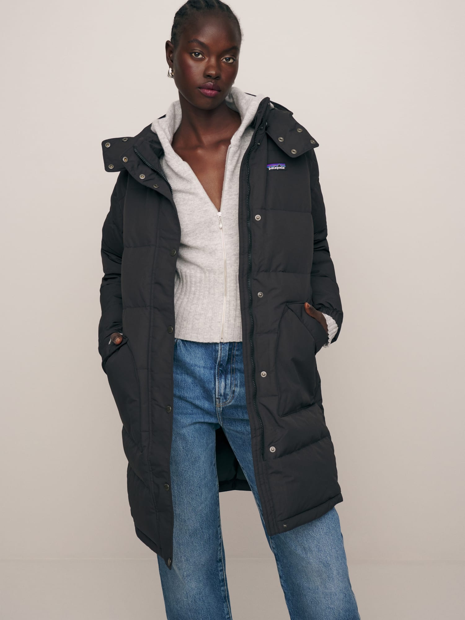 Patagonia Women's Downdrift Parka Smolder Blue ubicaciondepersonas