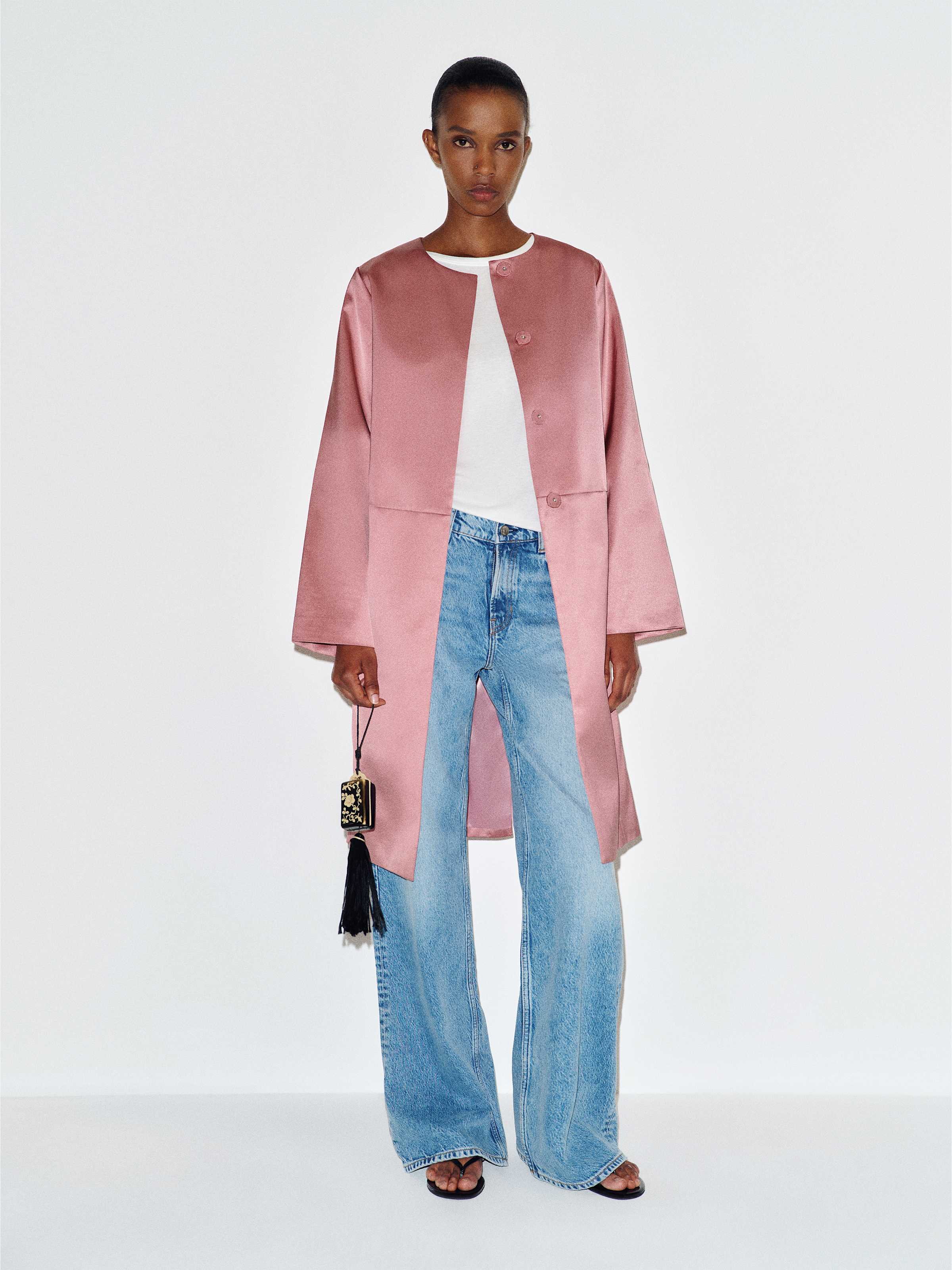 Stella Satin Coat, photo 6 of 6