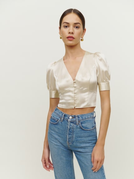 Mendez Silk Top