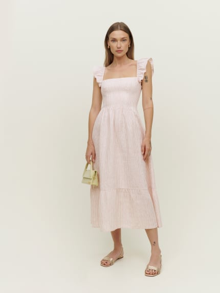 Lucila Linen Dress