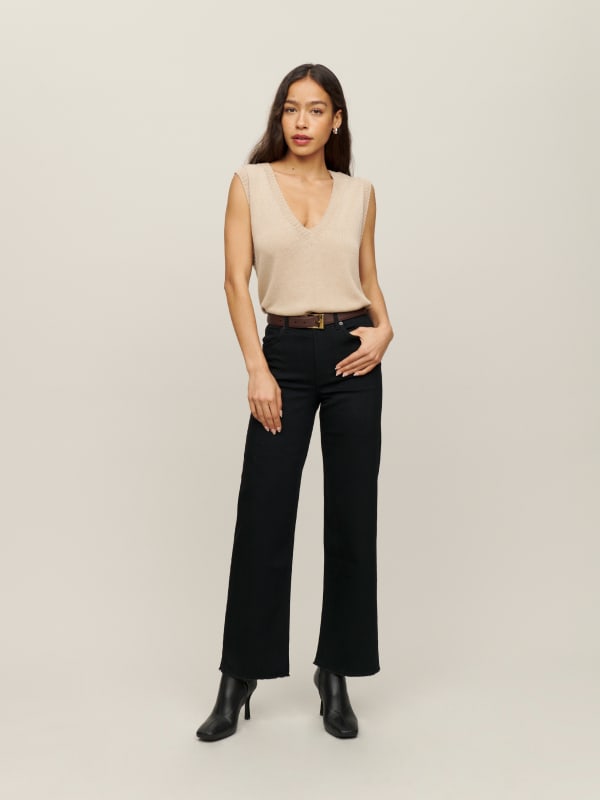 Emma High Rise Wide Leg Jeans