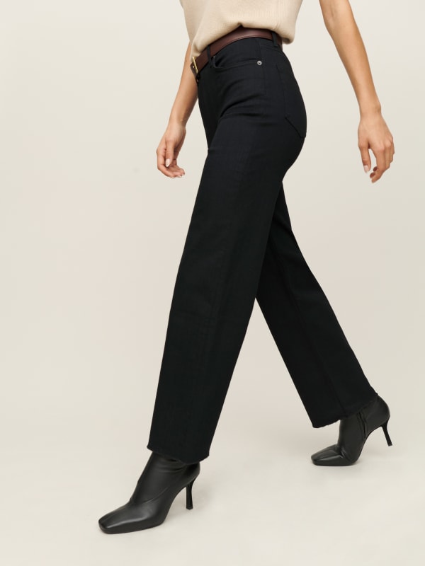 Emma High Rise Wide Leg Jeans