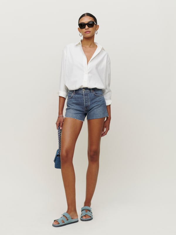 Charlie High Rise Jean Short