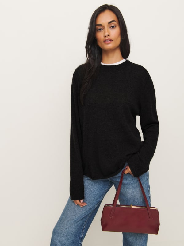
                    Cashmere Boyfriend Sweater
                