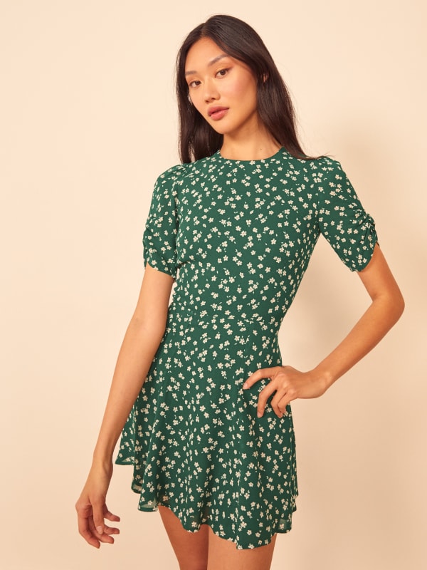 Reformation Gracie Dress - Cougar Size on sale 4