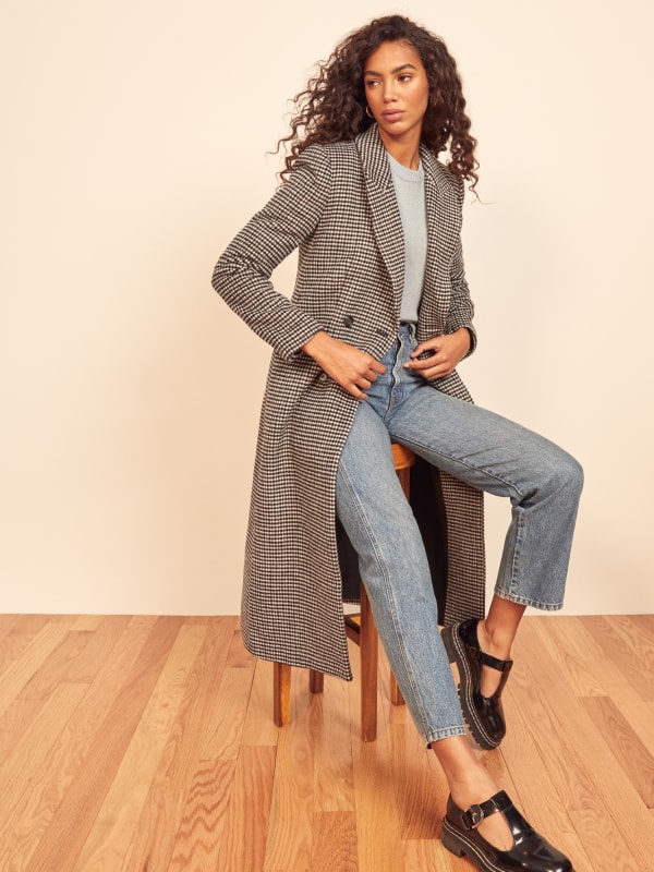 Reformation York Coat Bethesda Row