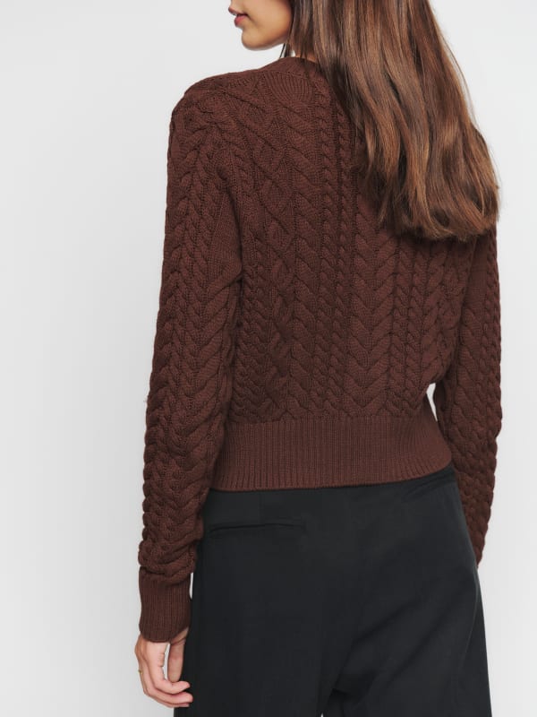 Foret Cable Knit Cardigan