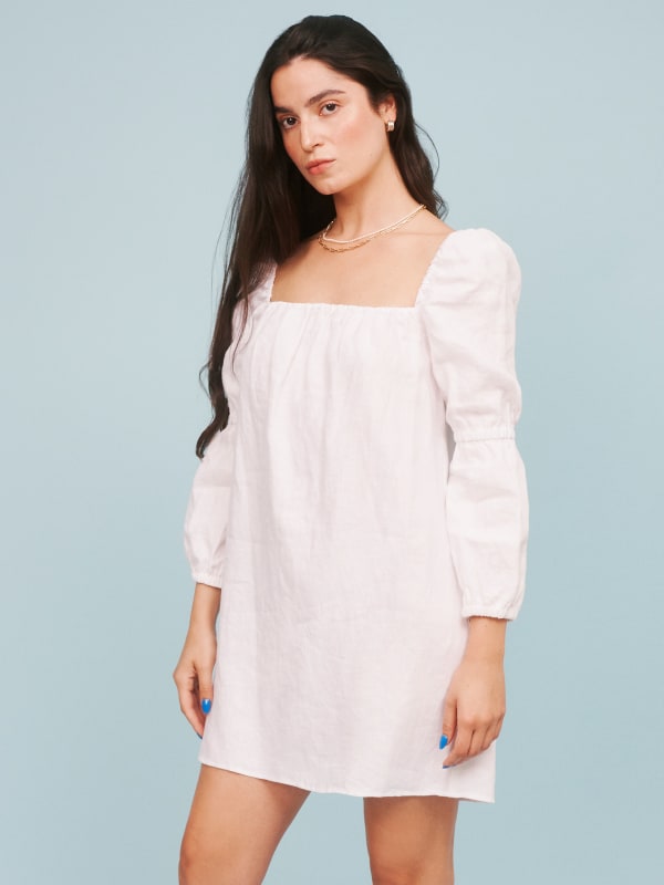 Jerri Linen Dress