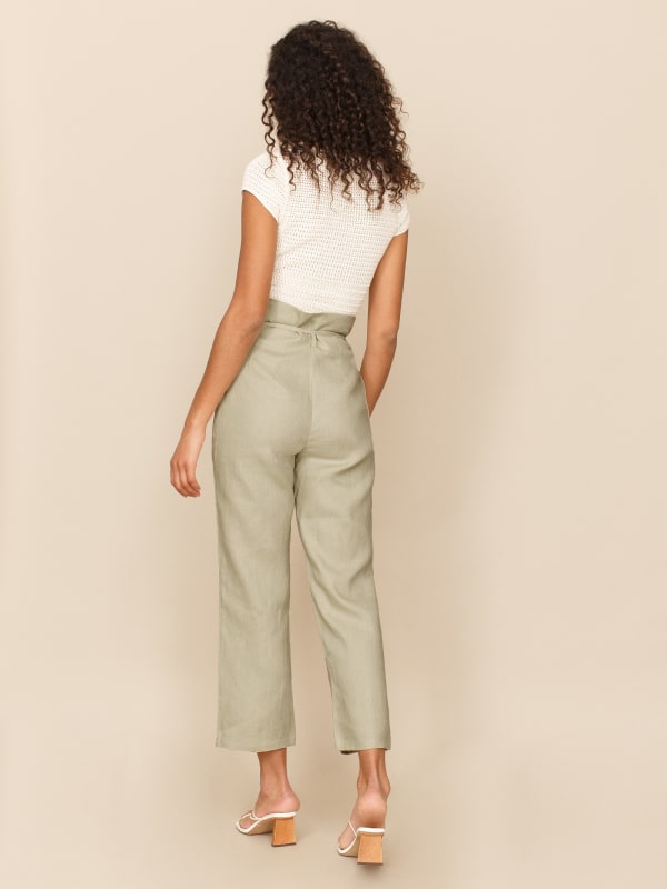 Petites Paros Linen Pant