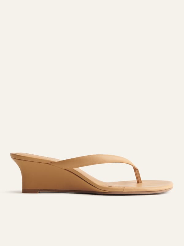 Amelia Thong Wedge Sandal