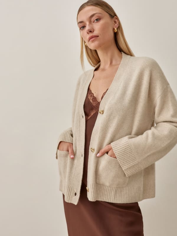 Amelie Regenerative Wool Cardigan