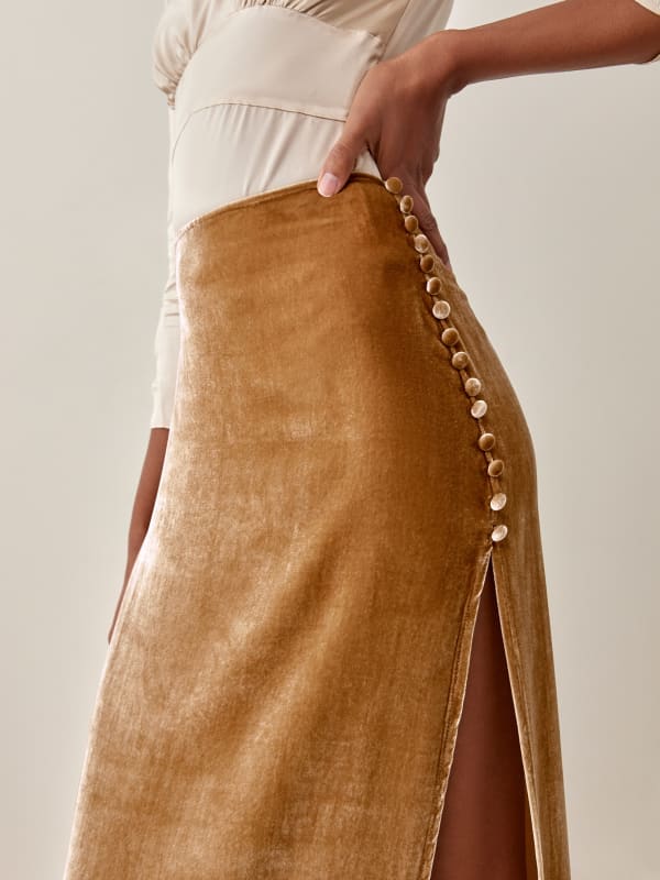 Janae Velvet Skirt