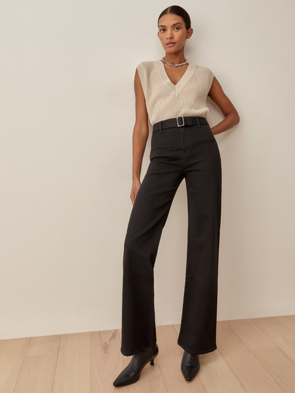 Amelie High Rise Wide Leg Jeans