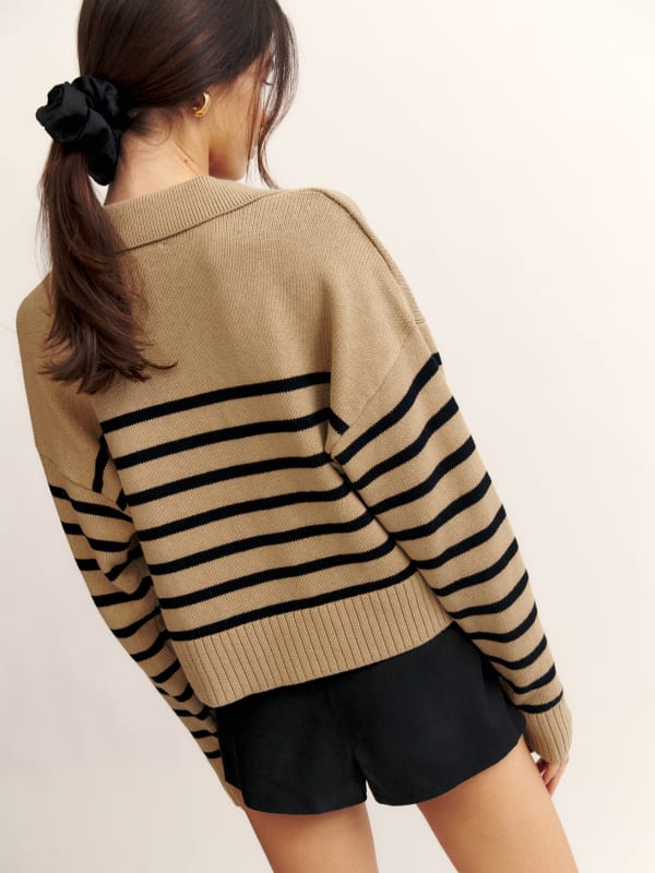 Francesco Cotton Polo Sweater