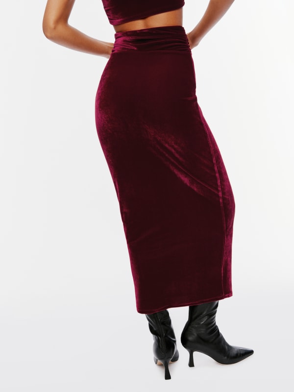 Moritz Velvet Skirt