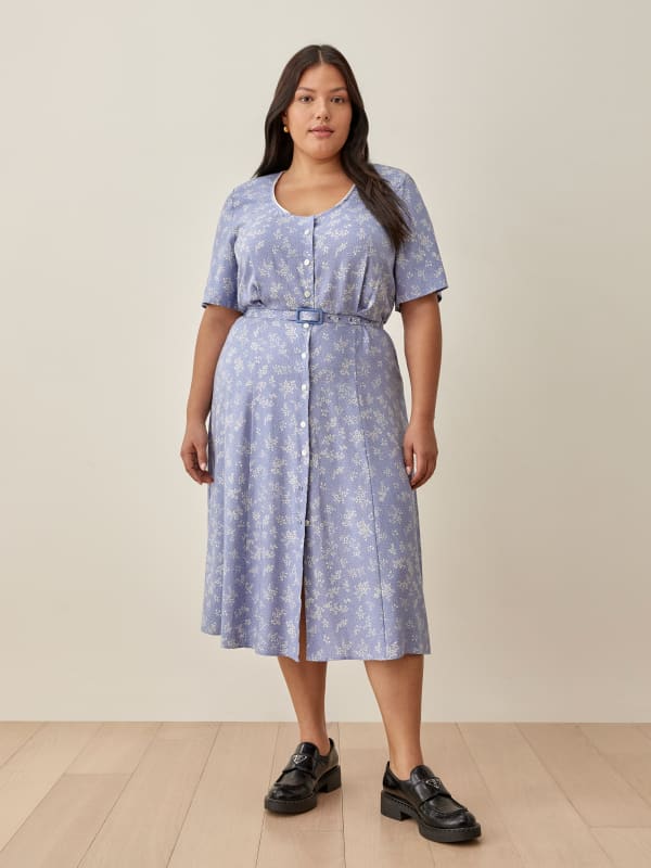 Vintage Bluebell Dress