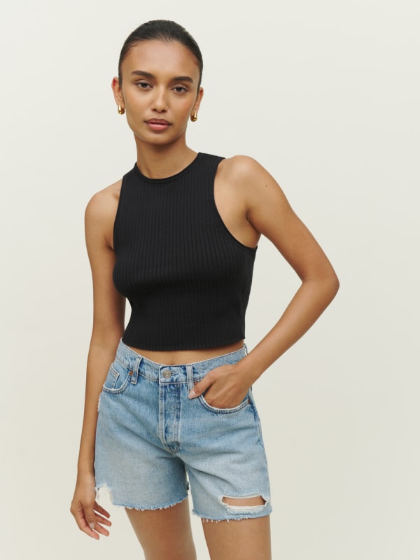 Carlota Ribbed Sweater Tank