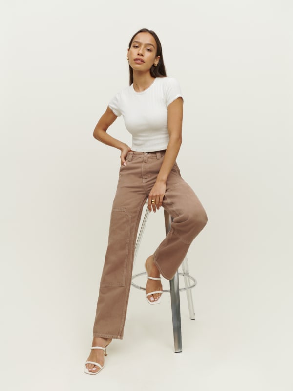 Harrison Carpenter High Rise Straight Pants