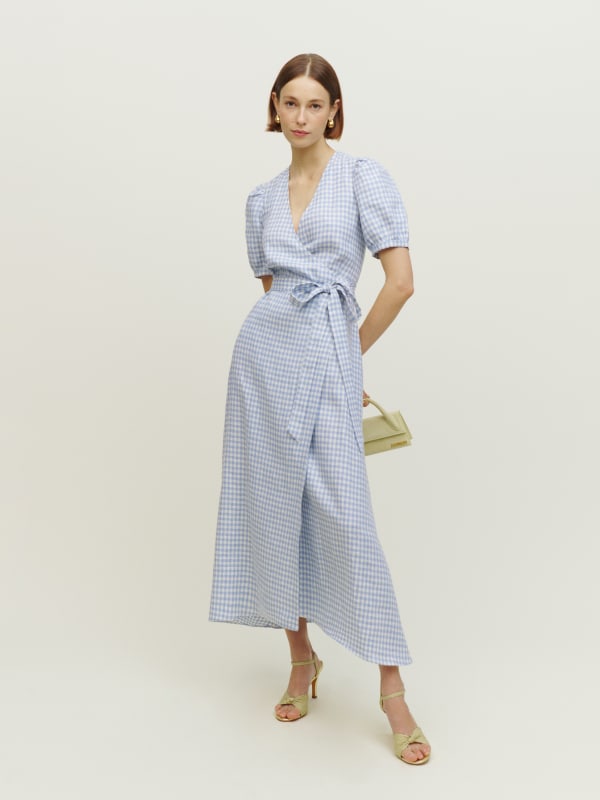 Weiss Linen Dress