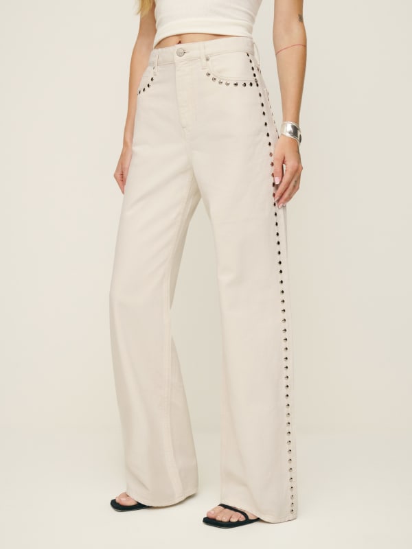 
                    Cary High Rise Slouchy Wide Leg Jeans
                